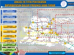 Berlapis, Ada 20 Lokasi Penyekatan Lain Selain 7 Titik di Perbatasan Jatim