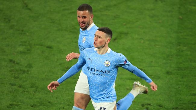 Phil Foden Tantang Mbappe di Semifinal Liga Champions Pemain Manchester City Phil Foden menantang bintang Paris Saint Germain (PSG) Kylian Mbappe dalam pertandingan semifinal Liga Champions.
