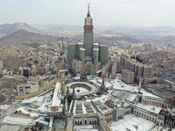 Masya Allah, Astronaut Jepang Foto Masjidil Haram dari Luar Angkasa
