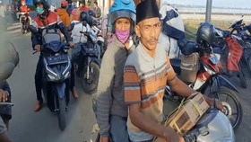 VIDEO: Warga Pulau Pilih Mudik Lebih Awal Sebelum Dilarang