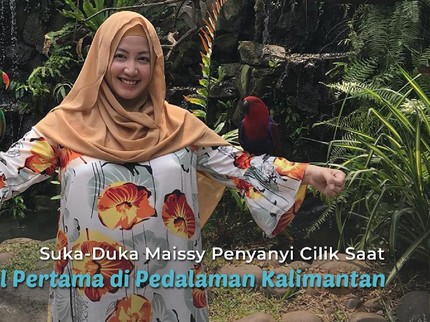 Suka-Duka Maissy Penyanyi Cilik Saat Hamil Pertama di Pedalaman Kalimantan
