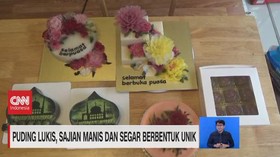 VIDEO: Puding Lukis, Sajian Manis & Segar Berbentuk Unik