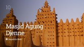 INTIP: 10 Masjid dengan Arsitektur Unik di Dunia Sejumlah masjid dari pelbagai belahan negara di dunia memiliki desain arsitektur yang unik. Berikut beberapa di antaranya.