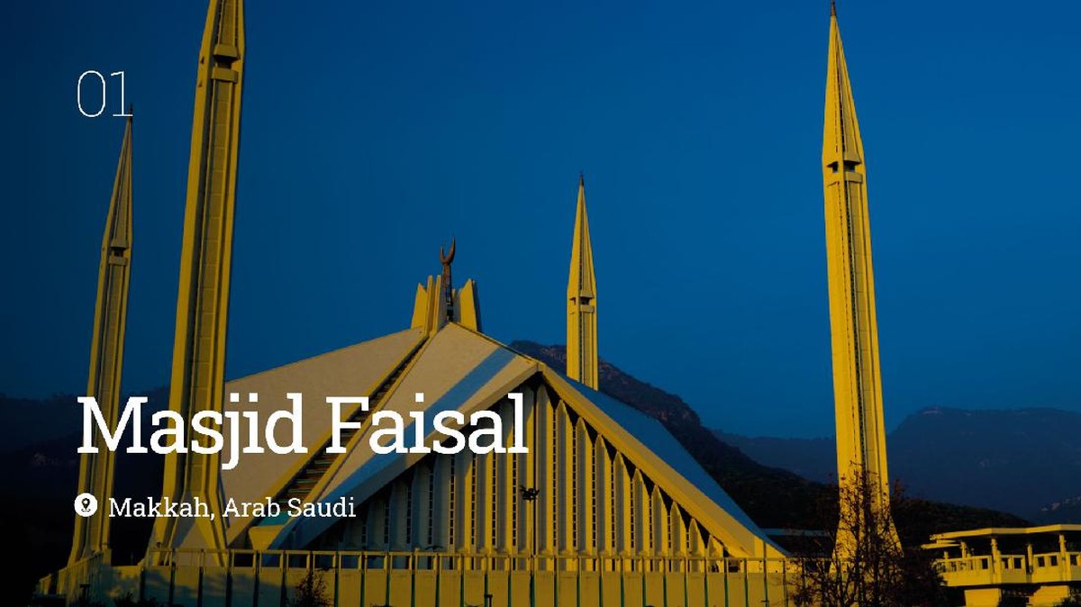INTIP: 10 Masjid dengan Arsitektur Unik di Dunia