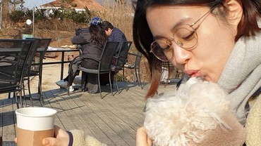 Kang So Ra Nyaman Jadi Perawat Anak Anjing