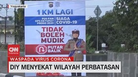 VIDEO: DIY Menyekat Wilayah Perbatasan