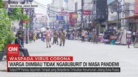 VIDEO: Warga Diimbau Tidak Ngabuburit di Masa Pandemi