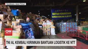 VIDEO: TNI AL Kembali Kirimkan Bantuan Logistik ke NTT