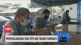 VIDEO: Perpanjangan SIM Offline Masih Diminati