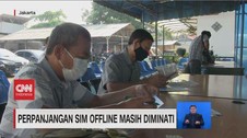 VIDEO: Perpanjangan SIM Offline Masih Diminati