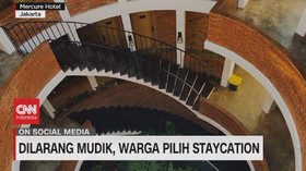 VIDEO: Dilarang Mudik, Warga Pilih Staycation