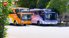 VIDEO: Arus Bus Dan Penumpang Terminal Giwangan Masih Normal