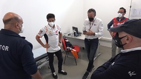 VIDEO: Detik-detik Marquez Jalani Tes Medis MotoGP Portugal