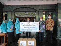 Dukung Kampanye Prokes, TP-PKK Pusat Terima Bantuan 1 Juta Masker