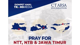 CT Arsa-Transmedia Buka Dompet Amal untuk Malang, NTT, NTB