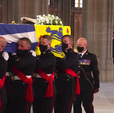 Detik-detik Jenazah Pangeran Philip Menuju Pembaringan Terakhir