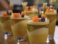 Resep Puding Mangga Yoghurt yang Manis Menyegarkan