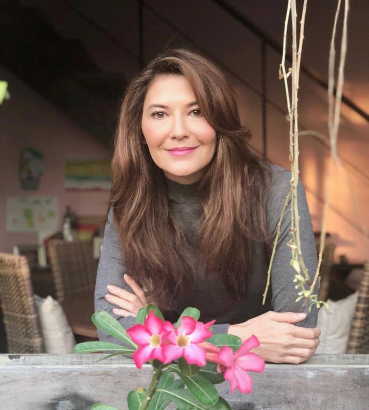 Tamara Bleszynki sedang curi perhatian karena geram membalas komentar netizen&period; Berikut ini tampilan Tamara Bleszynki&excl;