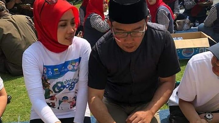 Romantisnya Atalia Praratya saat Liwetan dan Dinner bareng Ridwan Kamil