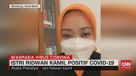 VIDEO: Istri Ridwan Kamil Positif Covid-19