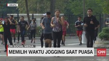VIDEO: Memilih Waktu Jogging Saat Puasa