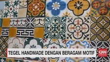 VIDEO: Tegel Handmade dengan Beragam Motif