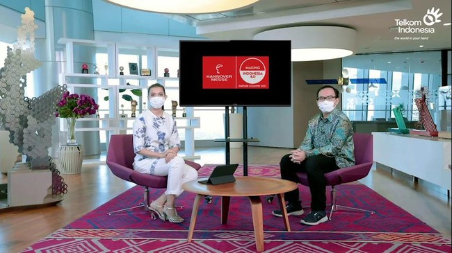 Keikutsertaan Telkom dalam ajang Hannover Messe 2021 menunjukkan komitmen perusahaan untuk menciptakan kedaulatan digital Indonesia.
