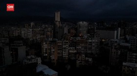 VIDEO: Beirut Gelap Gulita Akibat Krisis Ekonomi