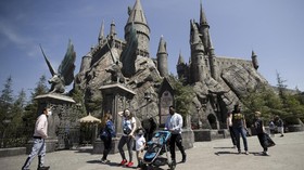 FOTO: Wahana Harry Potter Jadi Favorit di Universal Studios