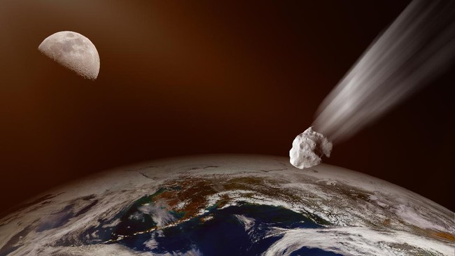 Sempat dianggap sebagai benda angkasa paling membahayakan Bumi, sudah sampai mana Asteroid QM1 2021?