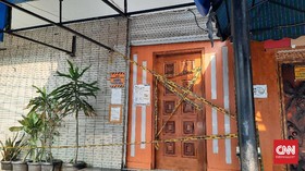 Satpol PP Tutup Kafe Lokasi Pengeroyokan Anggota Brimob