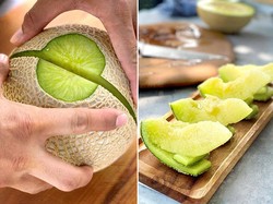 Melon Jepang Ini Ditanam dengan Iringan Musik dan Dipijat
