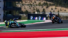 FOTO: Beda Nasib Rossi dan Quartararo di MotoGP Portugal