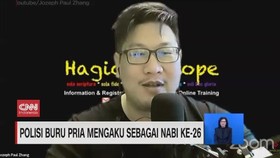 VIDEO: Polisi Buru Pria Mengaku Sebagai Nabi Ke-26