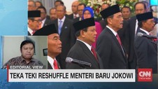 VIDEO: Teka-Teki Resuffle Menteri Baru Jokowi