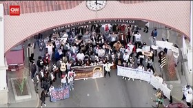 VIDEO: Aksi Mengenang Bocah 13 Tahun Yang Ditembak Polisi