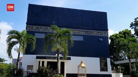 VIDEO: Mengintip Eksotisme Masjid Menyerupai Ka'bah