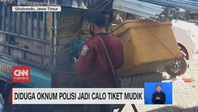VIDEO: Diduga Oknum Polisi Jadi Calo Tiket Mudik