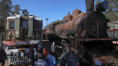 img-title FOTO: Jelajah Sejarah ke Museum Sepur Tua Rusia