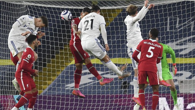 Berdasarkan statistik pertandingan Liverpool tak lebih superior dalam hal menciptakan peluang saat bersua Leeds United di Liga Inggris.