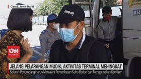 VIDEO: Jelang Pelarangan Mudik, Aktivitas Terminal Meningkat