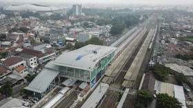 FOTO: Revitalisasi Stasiun Bekasi Selesai Akhir 2021