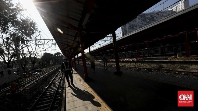 FOTO: Revitalisasi Stasiun Bekasi Selesai Akhir 2021