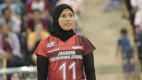 Shinta Ainni, Pembuka Jalan Atlet Hijab di Liga Voli