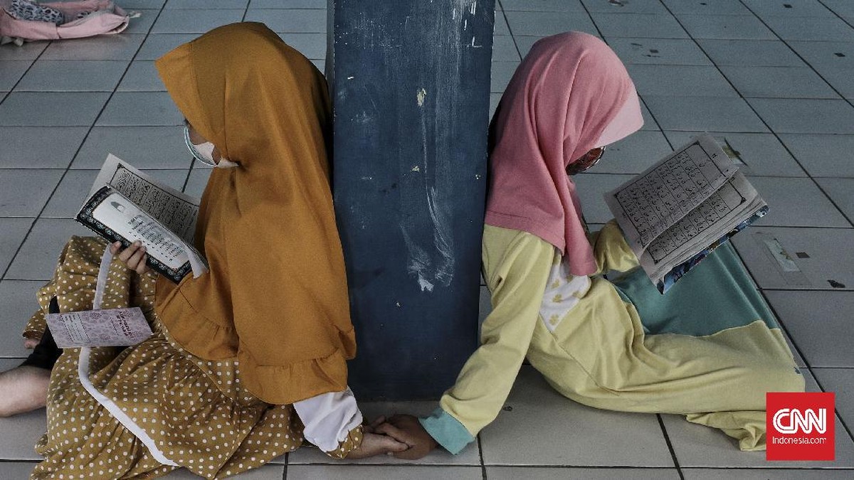 FOTO: Giat Anak-anak Tadarusan di Bulan Ramadan