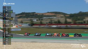 VIDEO: Momen Marquez Hampir Tabrak Mir di MotoGP Portugal