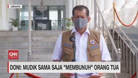 VIDEO: Doni: Mudik Sama Saja 
