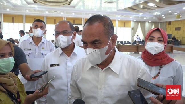 Gubernur Sumatera Utara Edy Rahmayadi berharap tak ada hewan yang terjangkit penyakit mulut dan kuku (PMK) saat Iduladha.