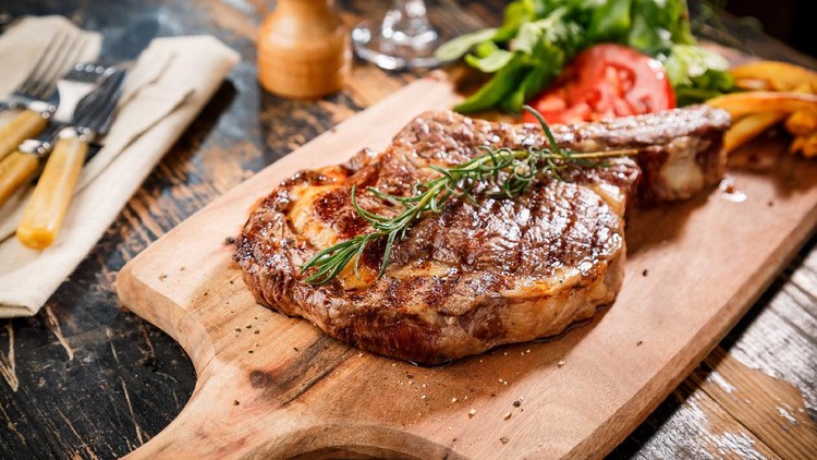 Ilustrasi steak