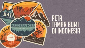 INFOGRAFIS: Peta Taman Bumi di Indonesia